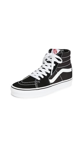 Vans UA Sk8-hi, Zapatillas Altas Unisex Adulto, Negro Black White, 3